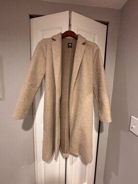 Zara Soft Long Coat - Size M